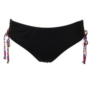 Black Fleetwood Side-Tie Bikini Bottom
